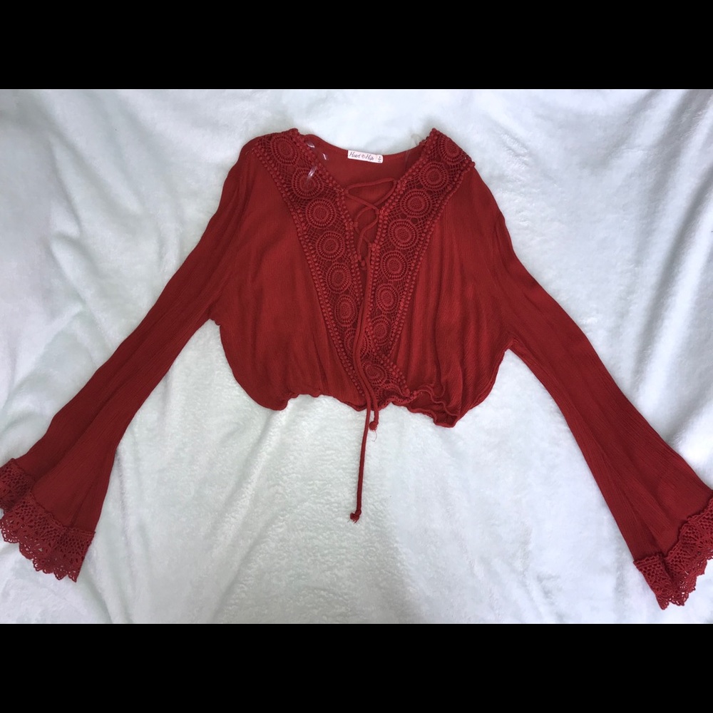 dressy crop top.